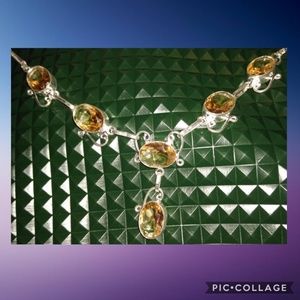 Morganite Gemstone Necklace